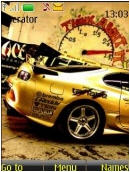 Toyota Supra Theme - Темы для Nokia