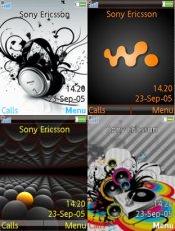 4 темы для se - Темы Sony Ericsson