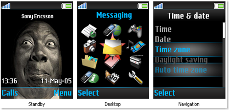 Black Man - Темы Sony Ericsson